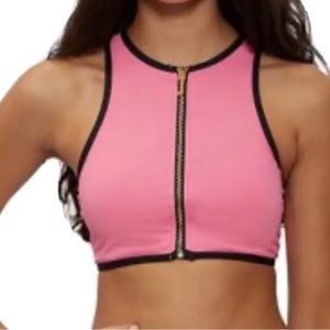 Juicy Couture Pink Bikini Top NWT Rare HTF